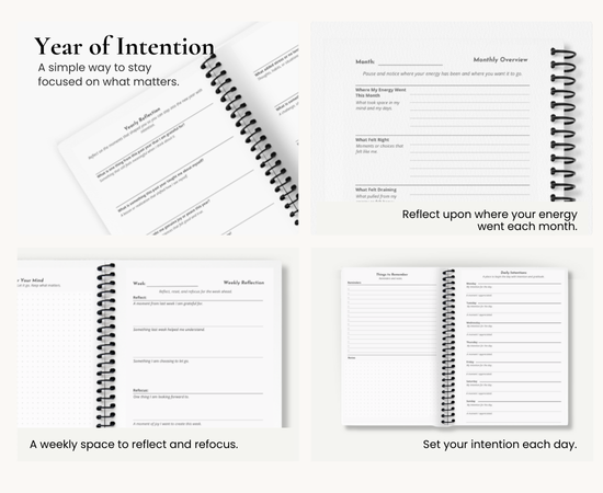 Year of Intention Journal